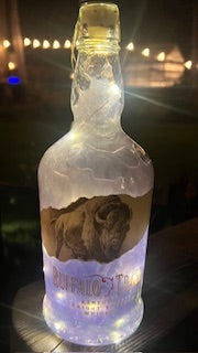 Buffalo Trace Resin Light Bourbon Bottle