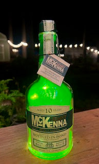 Henry McKenna 10 year Green Resin Bottle Light