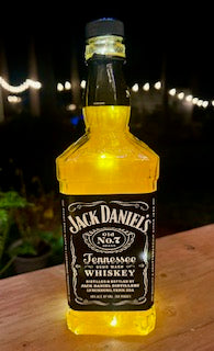 Jack Daniels Orange Resin Bottle Light